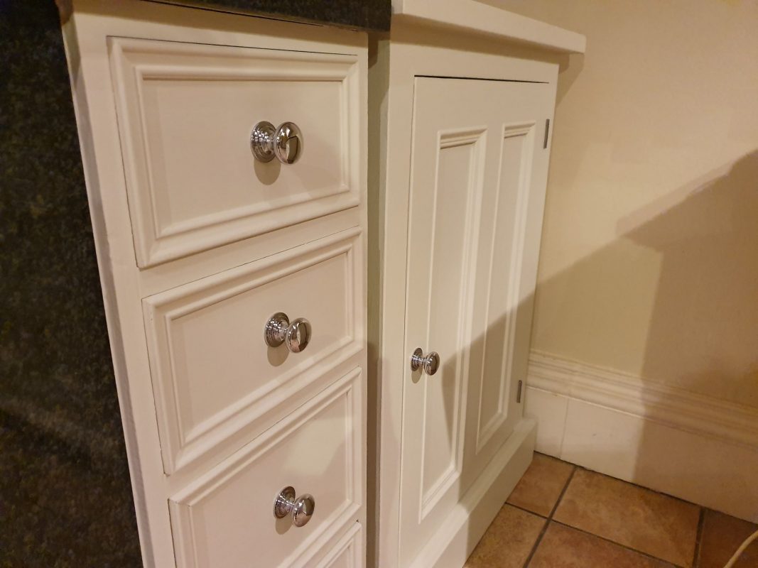hand painted kitchen warrington