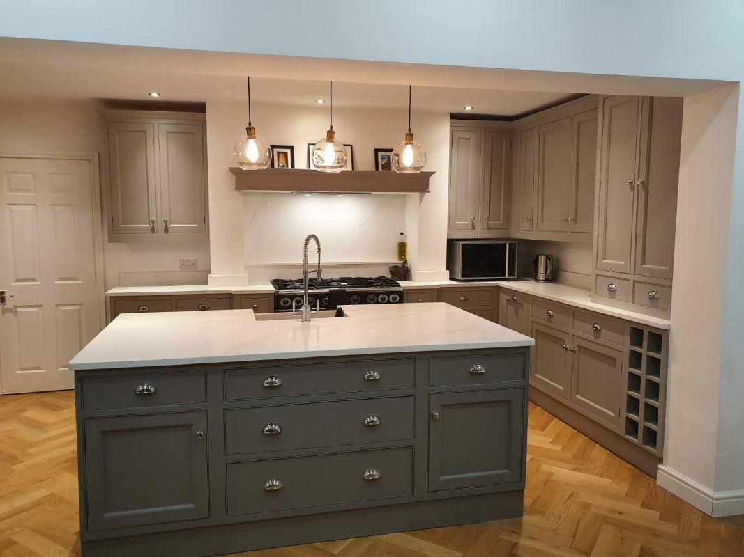 hand painted kitchen altrincham