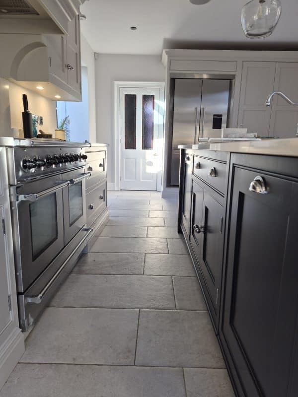 Spray Painted TomHowley kitchen Didsbury