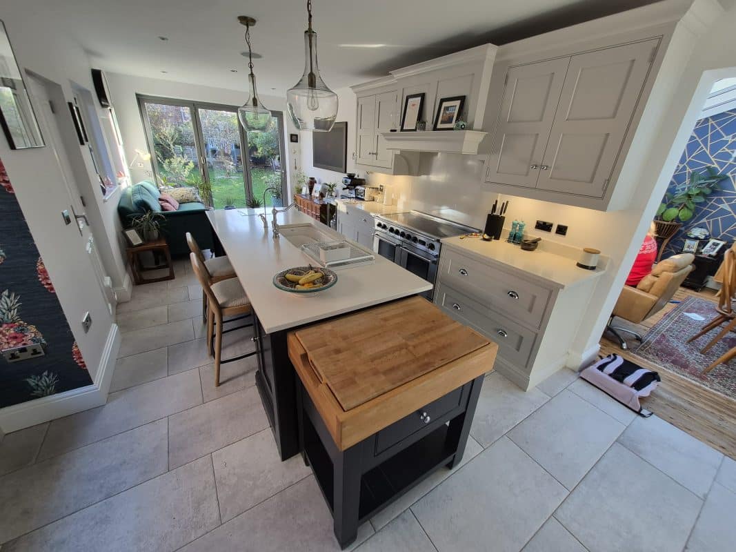 Spray Painted Tom Howley Kitchen in Didsbury